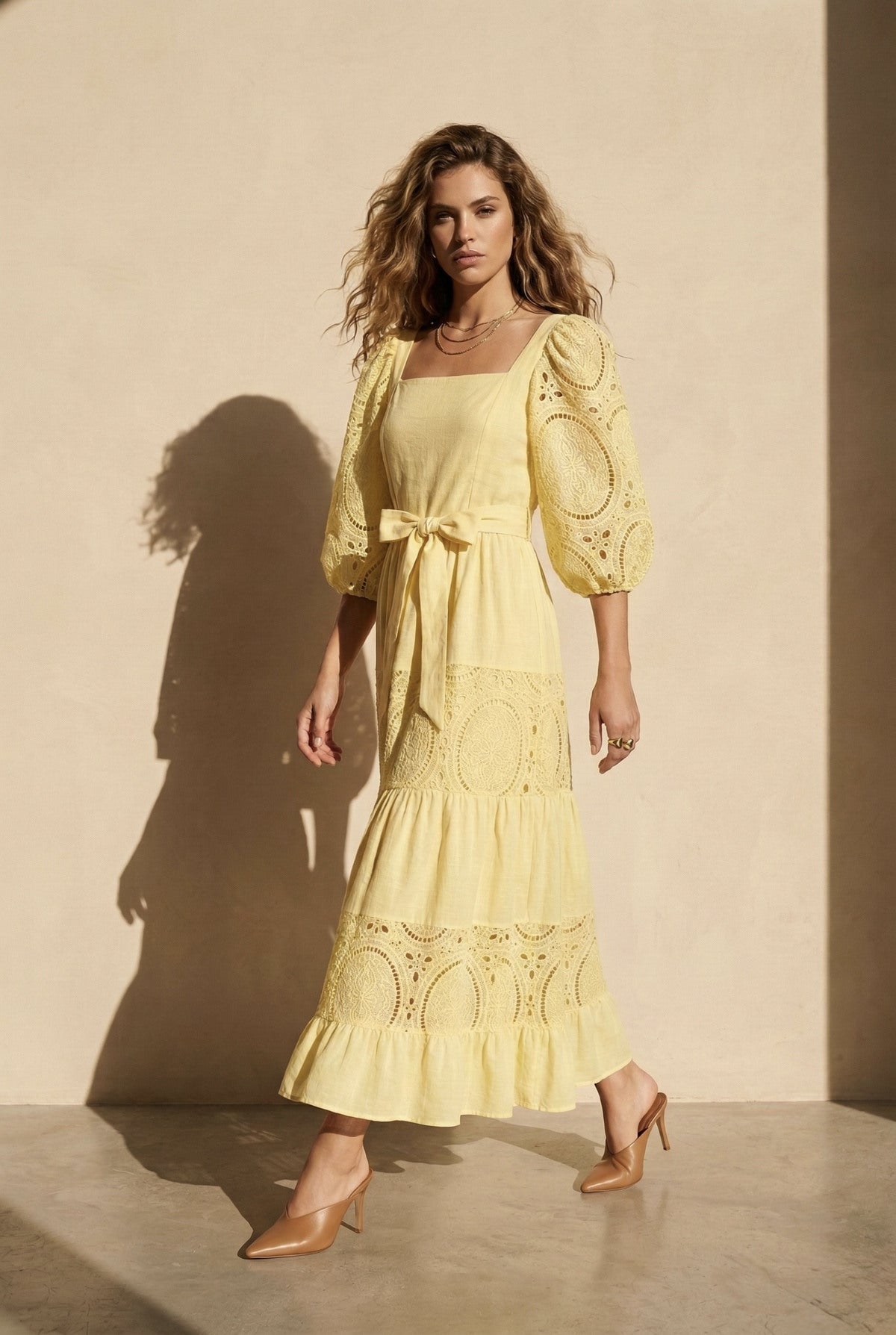 Robe longue bohème chic